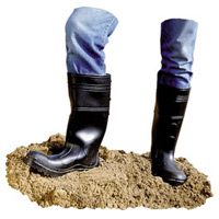 GENERAL PURPOSE PVC BOOTS  Small size 