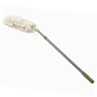 RUBBERMAID® OVERHEAD HIGH DUSTING TOOLS 51" Telescoping extension handle with angled launderable head