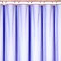 OMEGA ECONOMY SHOWER CURTAINS 8 GAUGE Small Frosty Clear 50"X72" Vinyl