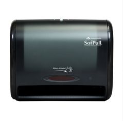 SOFPULL™ TOUCHLESS ROLL TOWEL DISPENSER Black Size: 12.8" W x 6.5" D x 10.5" H
