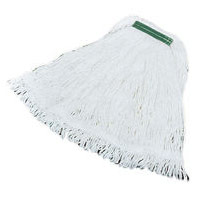 SUPER STITCH® RAYON WET MOPS LAUNDERABLE RM White medium, 1" headband 