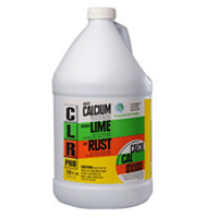 CLR® RUST CALCIUM LIME REMOV AND DESCALER Powerful multi-use cleaner 4/1gal