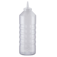 SQUEEZE DISPENSER CLEAR 24oz Capacity Packed: 1 dozen