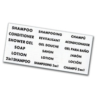 AVIVA™ BULK DISPENSER REPLACEMENT PARTS Amenity Labels 