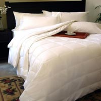 COMFORT T233 DUVET INSERTS MEDIUM FILL WITH PIPED EDGE Queen 90x89" 38oz fill Packed 5