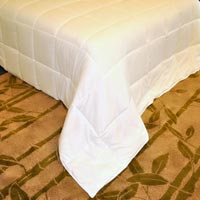 COMFORT T190 DUVET INSERTS MICRO CHECK PATTERN MEDIUM WEIGHT King 104"x95" 34oz microfiber fi 