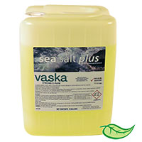 VASKA COMMERCIAL SEA SALT LIQUID BLEACH SOLUTION 5 gallon pail 