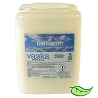 VASKA COMMERCIAL HERBASOFT FABRIC SOFTENER 5 gallon pail 
