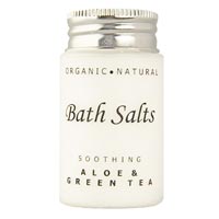 TERRA PURE BATH SALTS GREEN TEA & ALOE 1.2 Ounce 300 per case