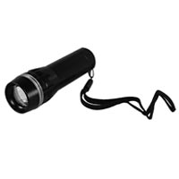 HAND HELD UV INSPECTION FLASHLIGHT #7416 Pocket Size - Black 