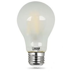 FILAMENT STYLE A-SHAPE LED BULB 3.6W 2700K Frost 24 per carton.