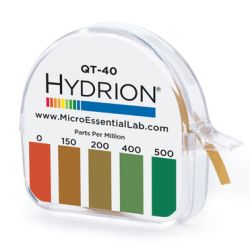 HYDRION QUAT TEST STRIPS  QT-40 Packed: 10 each 15 foot rolls