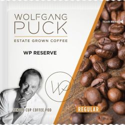 WOLFGANG PUCK'S® COFFEE IN 1 CUP FILTER POUCHES Signature, 8 gram pod Caffeinated, (300)