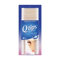 Q-TIPS 100% COTTON SWABS  White 1/500 pack 