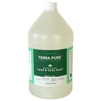 TERRA PURE®/DESERT BREEZE HAND & BODY WASH (BULK) 4/1 gallons - Green Tea Lemongra Formula