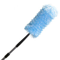 MAXIPLUS® MICROFIBER DUSTER W/46-60" EXT TELESCOPIC HANDLE Detachable aluminum handle inclu for combined reach of 68"