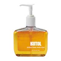 KUTOL HEALTH GUARD® ANTIBACTERIAL SOAP Amber, 12/8oz pump bottles 