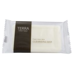TERRA THERAPY AMENITIES  Cleansing Bar 28g Sachet Wrap packet 500
