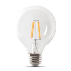 G25 CLEAR VANITY BULB 2700K 350 Lumens BPG2540/927CA/FIL Clear 12 per case