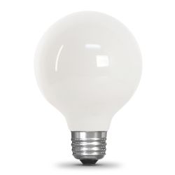 G25 CLEAR VANITY BULB 2700K 350 Lumens BPG2540W/927CA/FIL White 12 per case