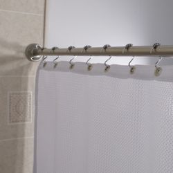 60" CHROME SHOWER CURTAIN ROD CR570 