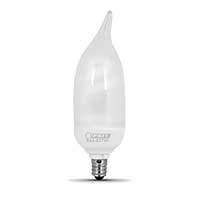 FEIT #BPESL7F  17W DECORATIVE CFL, 2700K 280 Lumens, 40W Equivalent (12) PN:13638
