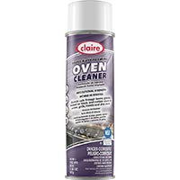 CLAIRE® HEAVY DUTY FOAMING OVEN CLEANER Packed 12/20 oz. aerosol cans 