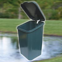 DOGIPOT® ACCESSORIES WASTE RECEPTACLE DP1208-C Green (1 Each) 