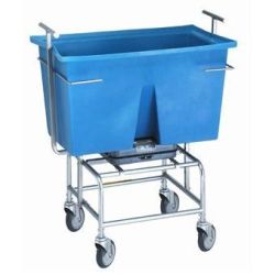 MOBILE LAUNDRY SCALE w/POLY TUB, 250lb RB51PL 