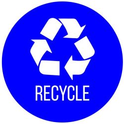TRASH CAN RECYCLE LABELS