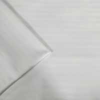 COMFORT T250 TONE ON TONE 1cm STRIPE WHITE