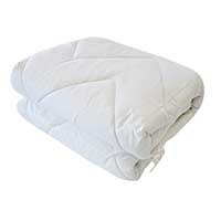 COMFORT T250 WATERPROOF ALLERGY SHIELD MATTRESS PROTECTOR PADS Queen 60"x80"+18" 5 per case 7oz fill