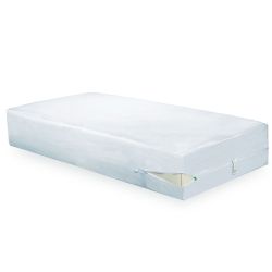 CLEANREST® WATERPROOF FITTED MATTRESS COVER Twin 39"x75"x12" to 21" packed 4