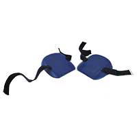 VALUE PLUS  RUBBER KNEE PADS  Pair of blue soft rubber kneepad 