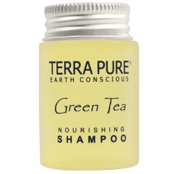 TERRA PURE GREEN TEA ORGANIC NOURISHING SHAMPOO 1 oz. 30ml Packed 300 