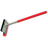 ETTORE® AUTO SQUEEGEE SCRUBBER WOOD HANDLE 8" head with 20" handle length 