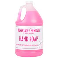 ADVANTAGE PINK LIQUID HAND SOAP Packed 4/1 gallons 