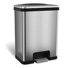 STAINLESS STEEL STEP TRASH CAN