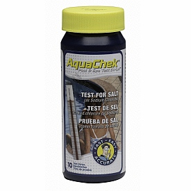 AQUACHECK SALT WATER TEST STRIPS Packed 1 bottle (10 strips)