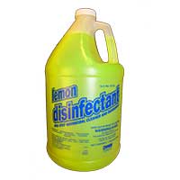 LEMON DISINFECTANT NEUTRAL CLEANER Packed 4/1 gallons. Dilute 1:32. Kills viruses.