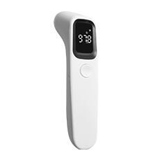 INFRARED NON-CONTACT BODY THERMOMETER - WHITE Hand held, German design, White, WAS $68...NOW ONLY $10!!!