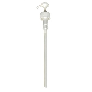 ECONO PLASTIC DISPENSING PUMP FOR ONE GALLON CONTAINERS White - Dispenses 0.16oz **CLOSEOUT SPECIAL**