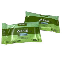 ACTIVA® 75% ALCOHOL HAND SANITIZER WIPES PACKETS Packed 200 resealable packets of 10 wipes per packet.