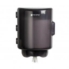 CENTERPULL TOWEL DISPENSER DISPENSER W/ LOCK & KEY PLASTIC