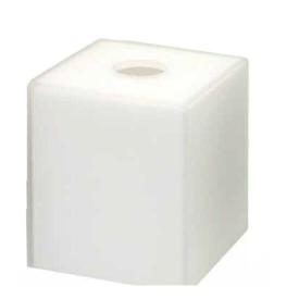 NASSAU COLLECTION  Facial tissue cover, ice 5.25 sq 5.75, packed 4 each