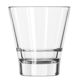 ENDEAVOR ROCKS GLASSES  9oz, clear, packed 36 