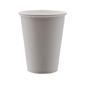 PAPER HOT CUPS 10oz WHITE - 1000/cs  