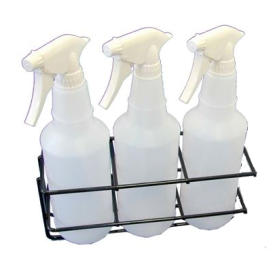 SPOTTER WALL RACK HOLDS 3 QUART BOTTLES Packed: 1 each 