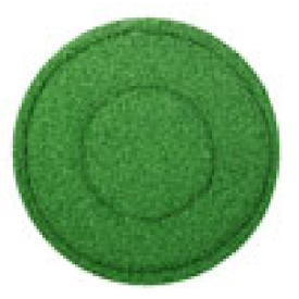 EDIC SCRUB PAD  17" Green Grout Scrub Pad 4 per pack