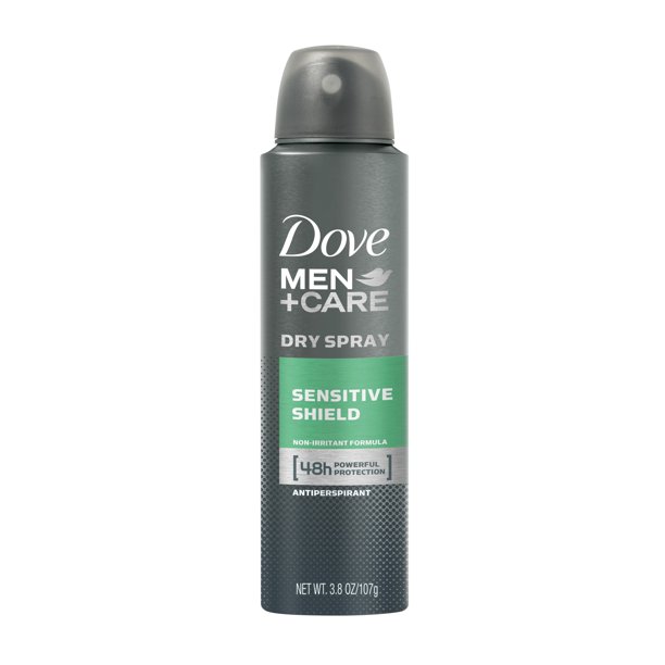 DOVE MEN'S ANTI-PERSPIRANT SPRAY SENSITIVE SHIELD 3.8oz Aerosol can 